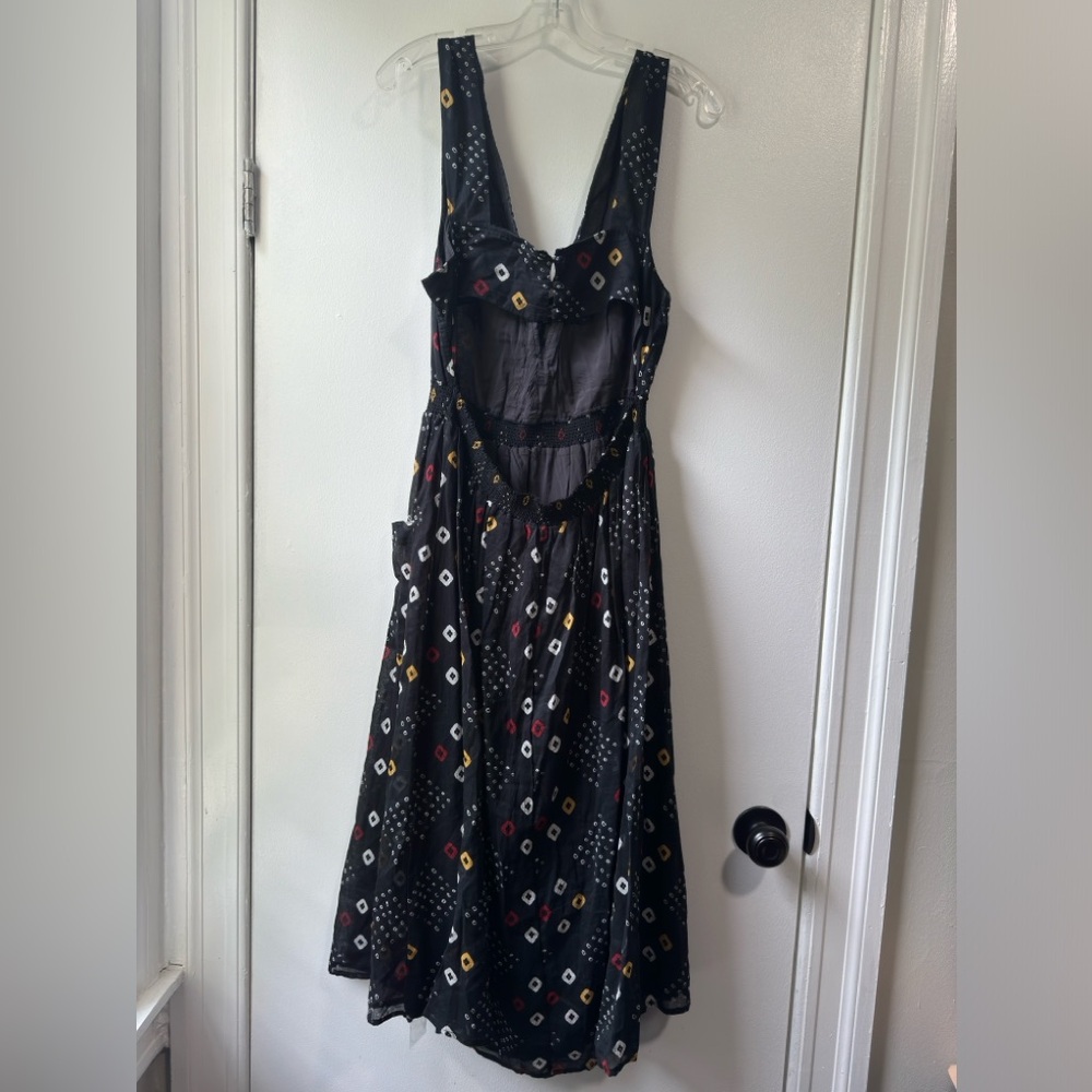 Free People Batiste Pocketful Of Wildflowers Dress Size L - Picture 7 of 16